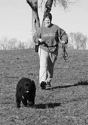 newfoundland dog tracking